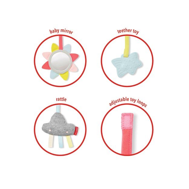 Skip Hop - Silver Lining Baby Gym Wood 7