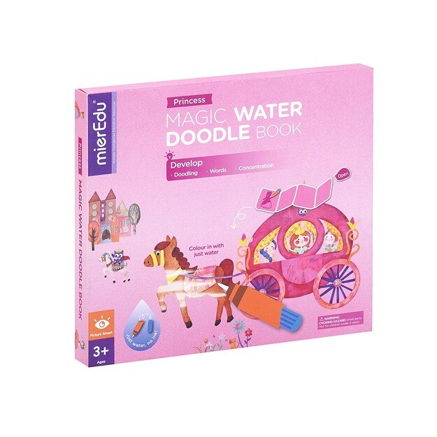 mierEdu - Magic Water Doodle Book - Princess (ME232) 1