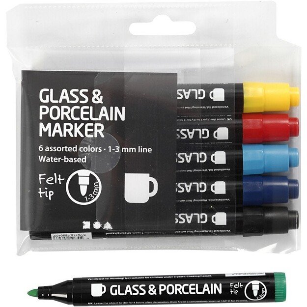 Glass & Porcelain Marker (31651) 4