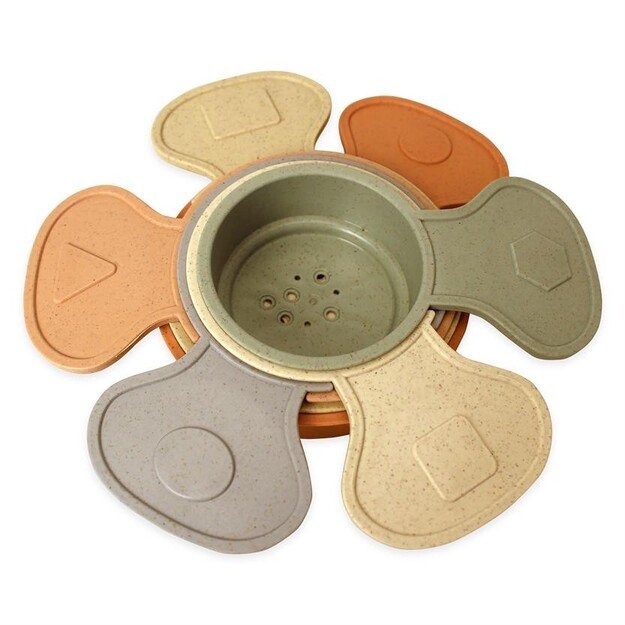 Magni - Wheat straw Jenga stacking cups, 6 pcs -3361 1