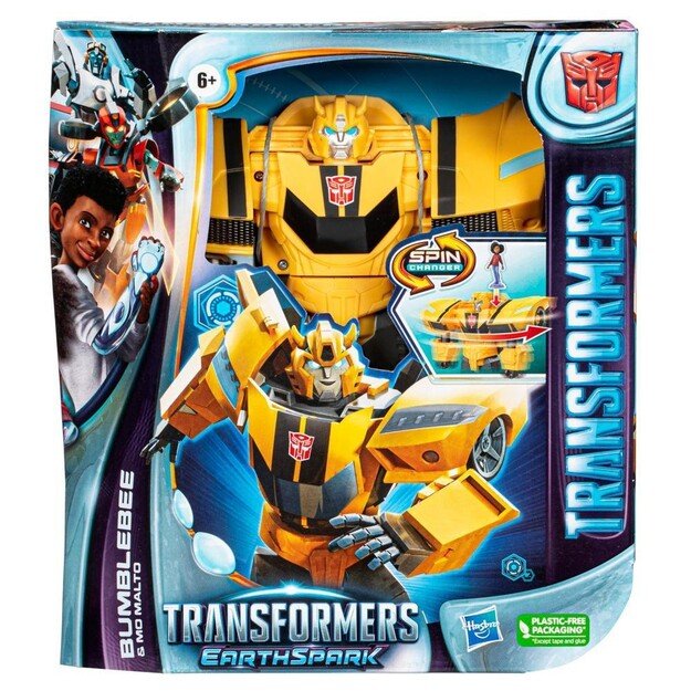 Transformers - Earthspark Spinchanger - Bumblebee (F7662) 1