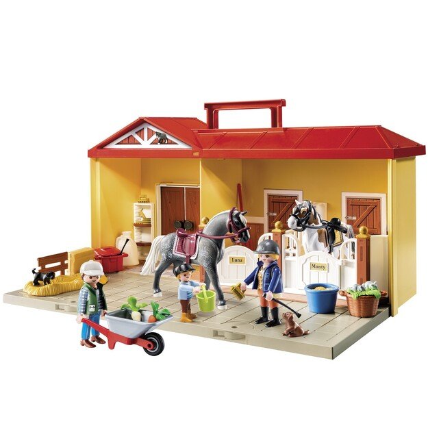 Playmobil - Take along Horse center (71393) 3