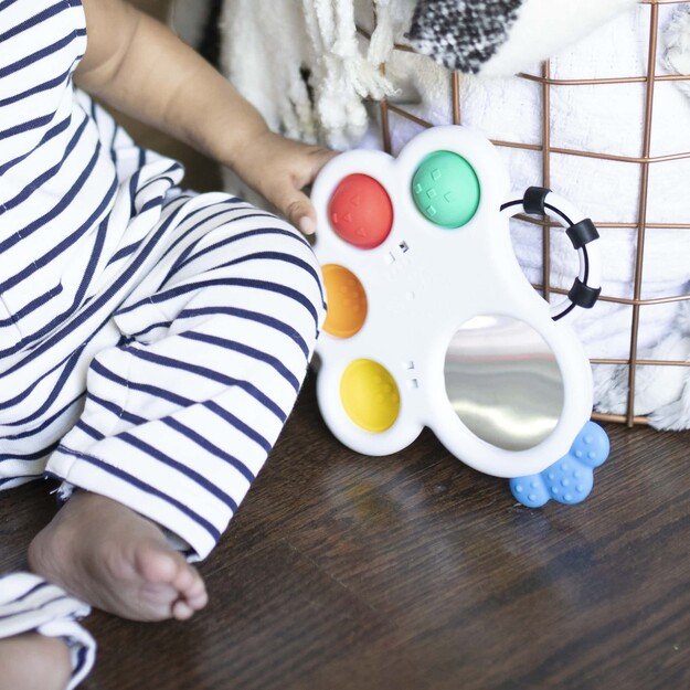 Baby Einstein - Opus’s Shape Pops™ Sensory Rattle & Teether - (BE-12684) 9