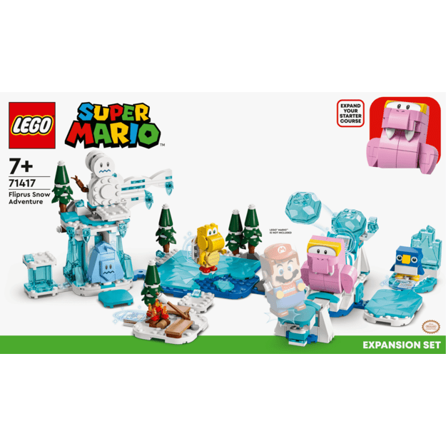 LEGO Super Mario -Fliprus Snow Adventure Expansion Set  (71417) 4