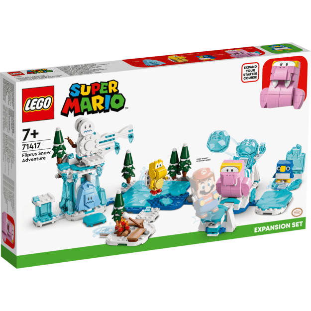 LEGO Super Mario -Fliprus Snow Adventure Expansion Set  (71417) 7