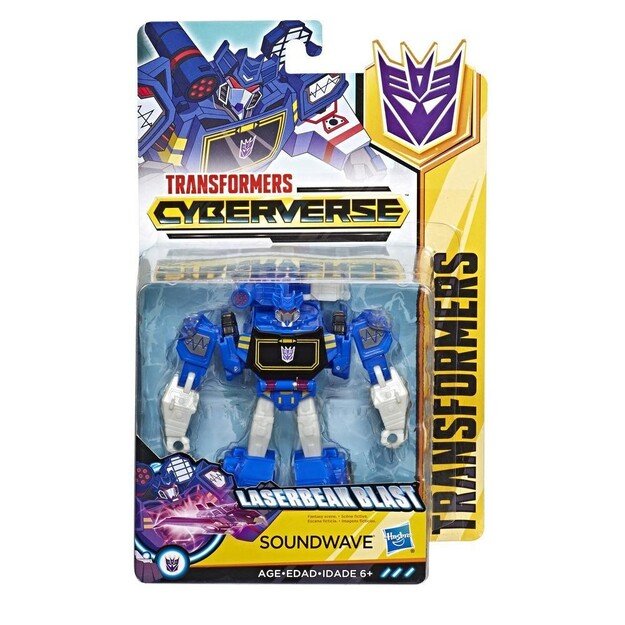 Transformers - Cyberverse Warrior - Soundwave (E3637) 3