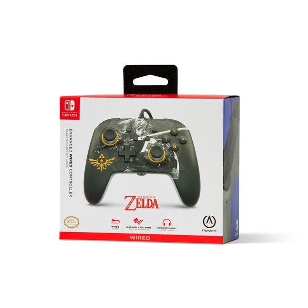 PowerA Enhanced Wired Controller for Nintendo Switch - Battle-Ready Link 10