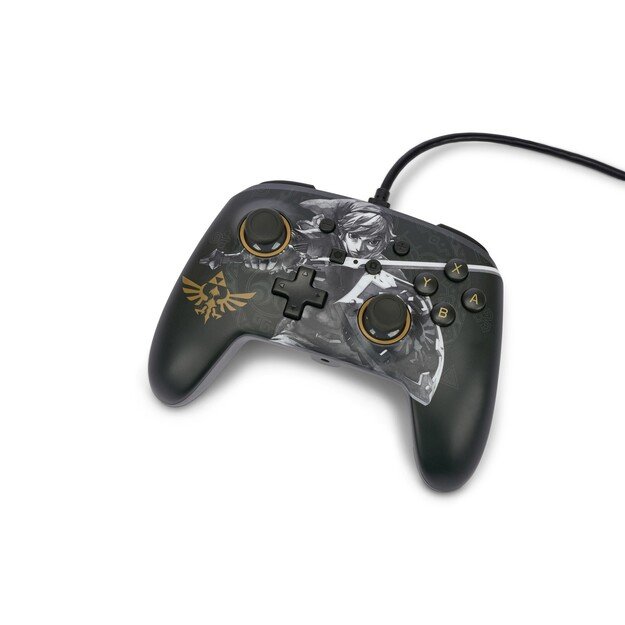 PowerA Enhanced Wired Controller for Nintendo Switch - Battle-Ready Link 4
