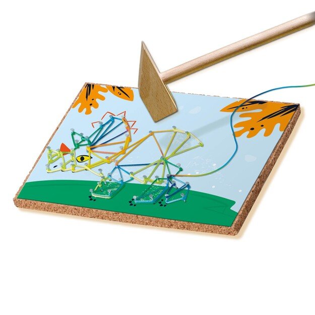 SES Creative - Hammer string art dinos - (S14957) 2