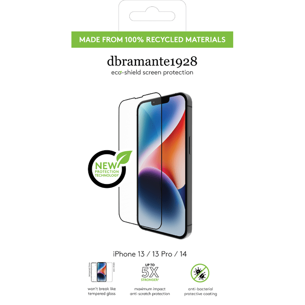 Dbramante1928 - eco-shield - iPhone 13/13Pro/14, Black edge 2