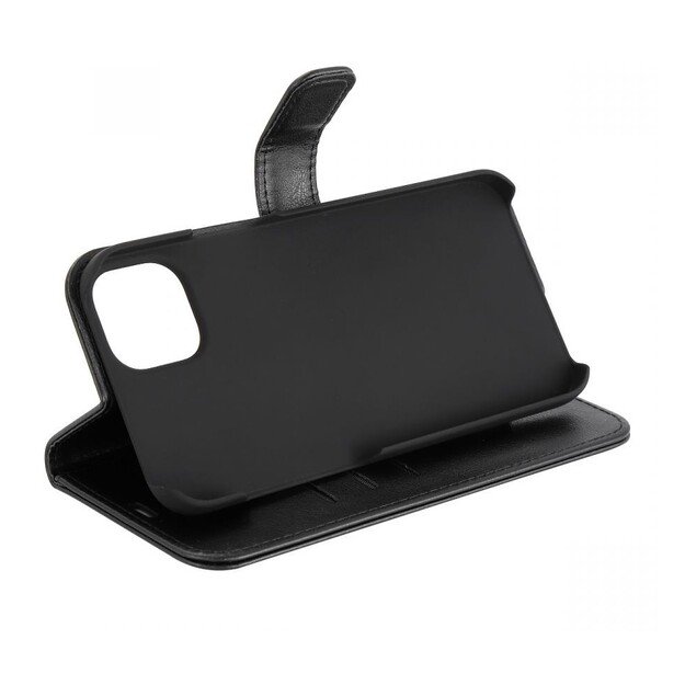 RadiCover - Radiation Protection Wallet Vegan Leather iPhone 14 PLUS Flipcover Black 2