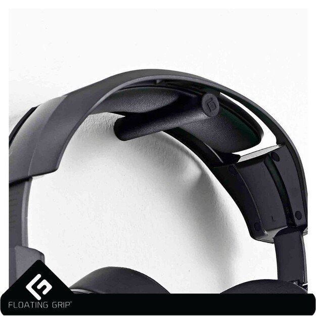Floating Grip Headphone Hanger Black 4