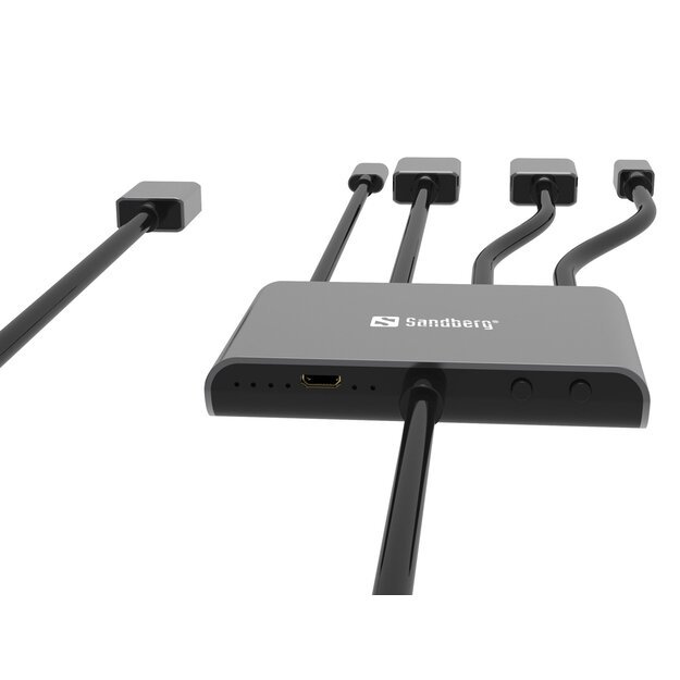 Sandberg - All-In-1 Display Adapter Hub 7
