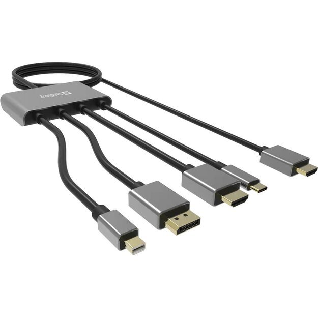 Sandberg - All-In-1 Display Adapter Hub 4