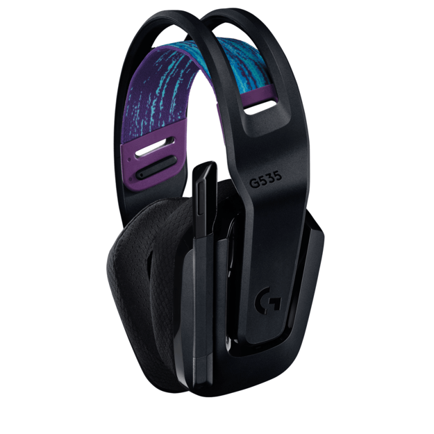 Logitech - G535 LIGHTSPEED Wireless Gaming Headset - BLACK 2