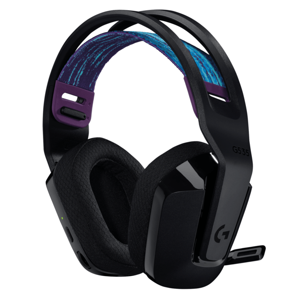 Logitech - G535 LIGHTSPEED Wireless Gaming Headset - BLACK 1