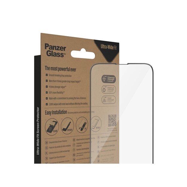 PanzerGlass - Screen Protector Apple iPhone 14 - 13 - 13 Pro - Ultra-Wide Fit 1