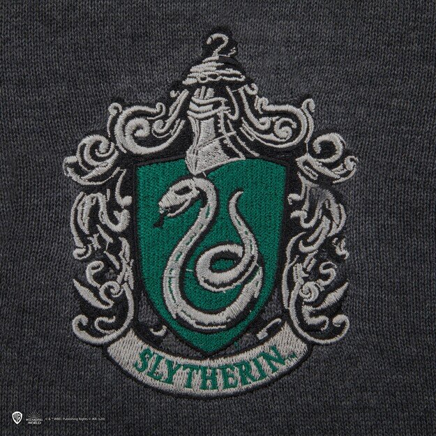 Harry Potter - Slytherin - Grey Knitted Sweater - Medium 3