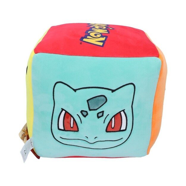 Pokémon Starter Cube Cushion 25cm