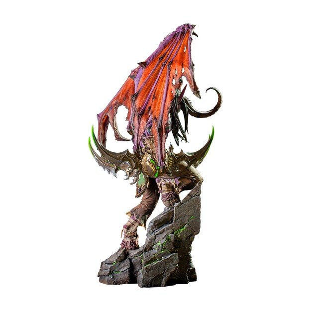 Blizzard World of Warcraft - Illidan Stormrage Statue Premium 9