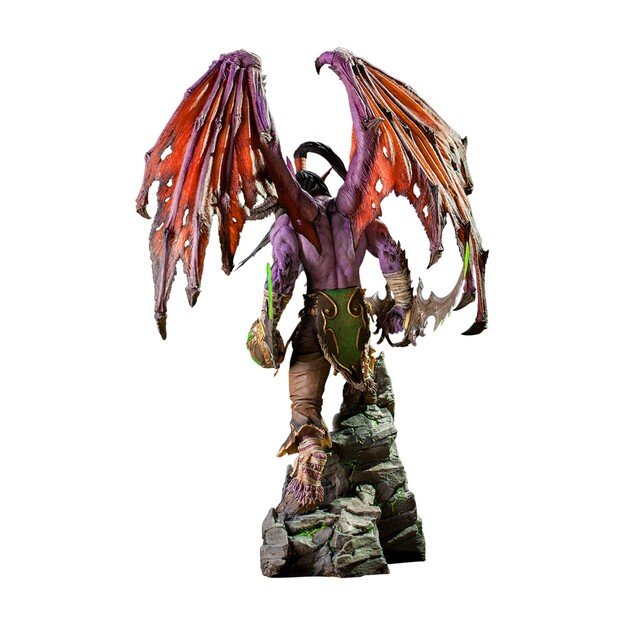 Blizzard World of Warcraft - Illidan Stormrage Statue Premium 8