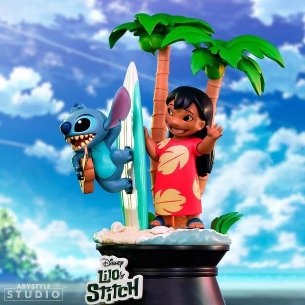 DISNEY - Figurine  - Lilo & Stitch Surfboard 8
