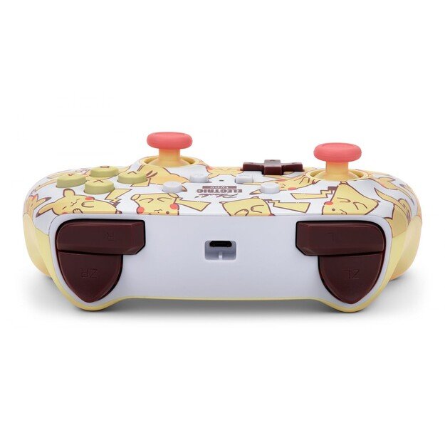 PowerA NSW ENH Wired Controller - Pikachu Blush 2