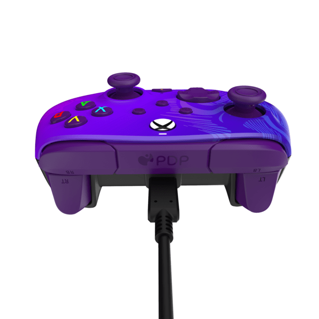 PDP Rematch Wired Controller - Purple Fade 10