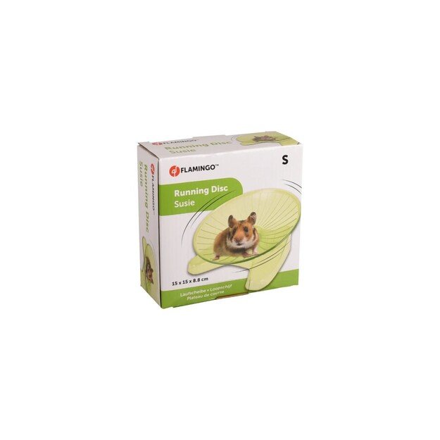 Flamingo - Running disc in plastic for hamsters and mice, S - (540058511871) 1