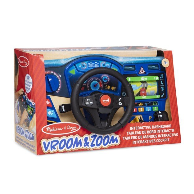 Melissa & Doug - Vroom and Zoom Interactive Dashboard (41705) 1