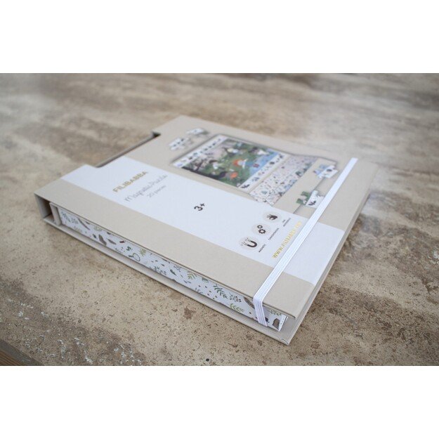 Filibabba - Magnetic puzzle - Enchanted forest - (FI-03325) 1