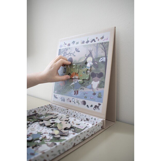 Filibabba - Magnetic puzzle - Enchanted forest - (FI-03325) 6