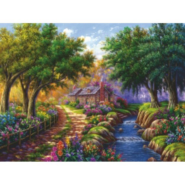 Ravensburger - Puzzle Cottage by the River 1500p (12000735) 1