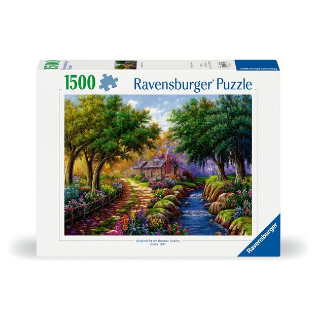 Ravensburger - Puzzle Cottage by the River 1500p (12000735) 2