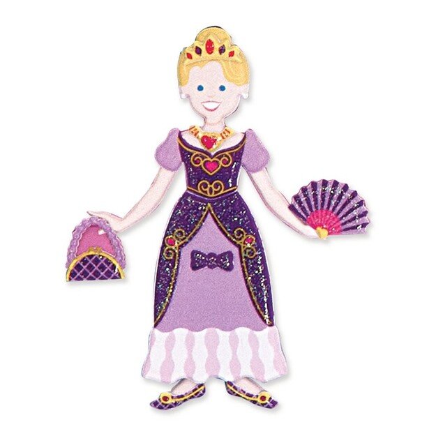 Melissa & Doug - Reusable Puffy Stickers - Princess (19100) 1