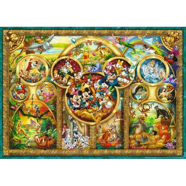 Ravensburger - Puzzle - The Best Disney Themes 1000p (12000469) 4