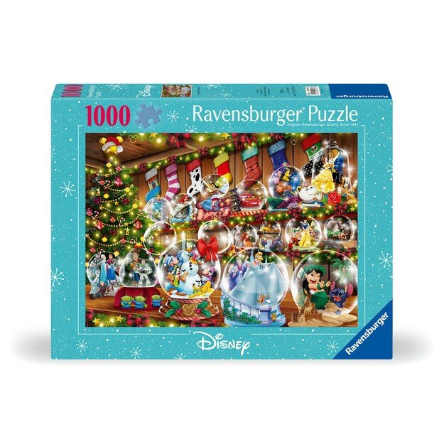 Ravensburger - Puzzle Disney Christmas 1000p (12000537) 1
