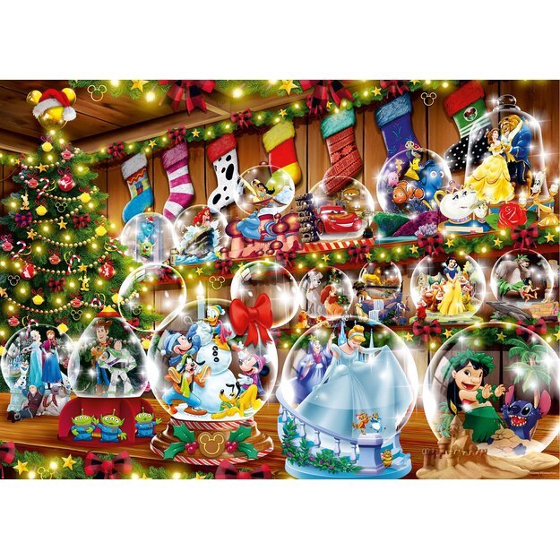 Ravensburger - Puzzle Disney Christmas 1000p (12000537) 2