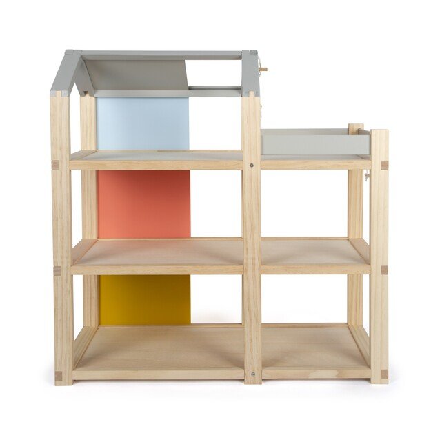 Small Foot - Natural Dollhouse with Furniture - (I-SF12541) 3