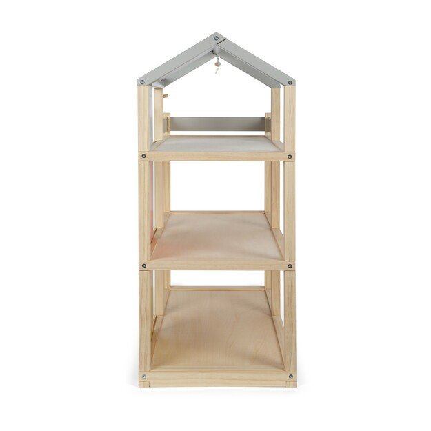 Small Foot - Natural Dollhouse with Furniture - (I-SF12541) 5