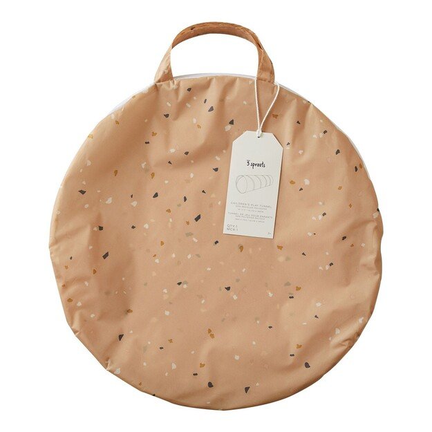 3 Sprouts - Play Tunnel, Terazzo/Clay - (ITLTCL) 4