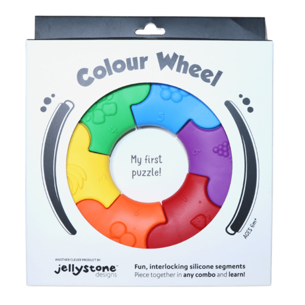 Jellystone Designs - Colour Wheel Puzzle - rainbow (JSD0417) 1