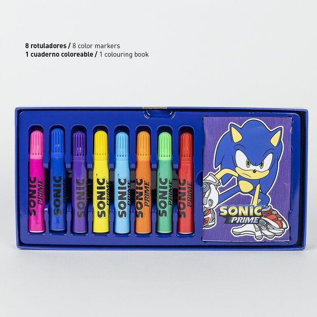 Cerda - Colouring Stationery Set - Sonic Prime (2700001216) 4