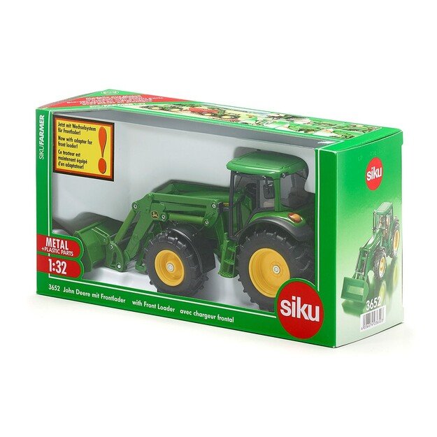 Siku - 1:32 John Deere With Front Loader (313-3652) 2