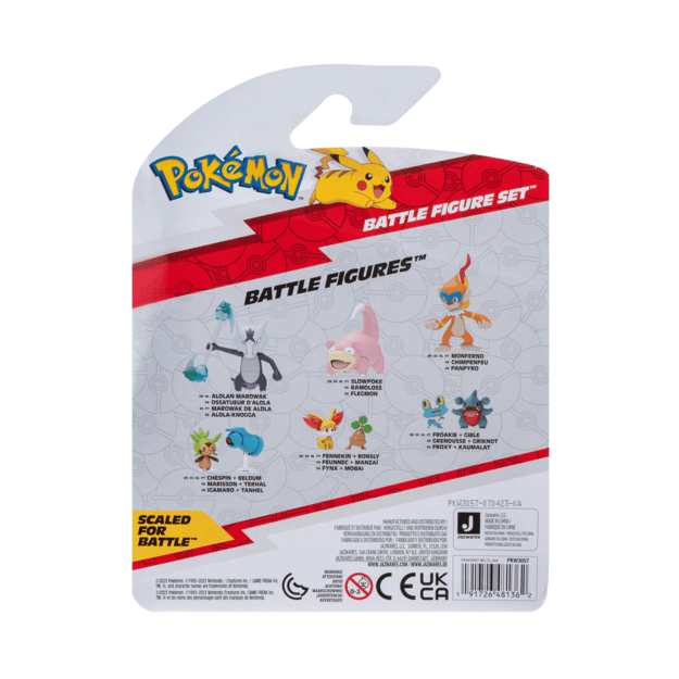 Pokemon - Battle Figure 3 Pk Ass (95155-18) 1