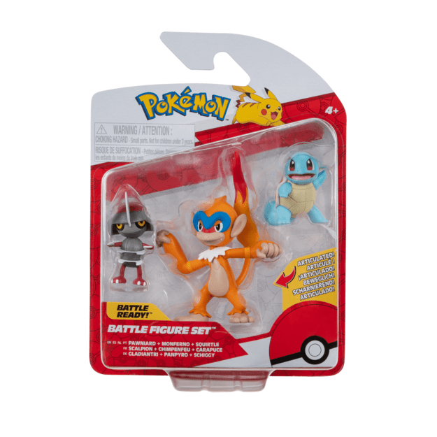 Pokemon - Battle Figure 3 Pk Ass (95155-18) 2