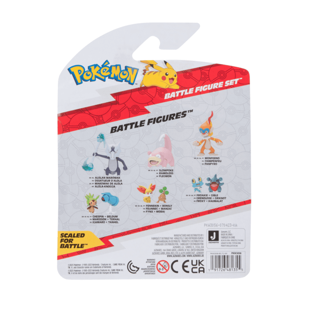 Pokemon - Battle Figure 3 Pk Ass (95155-18) 4