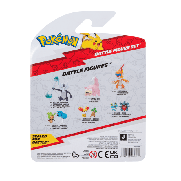 Pokemon - Battle Figure 3 Pk Ass (95155-18) 5