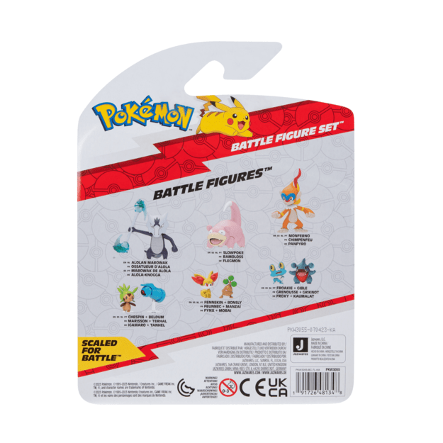 Pokemon - Battle Figure 3 Pk Ass (95155-18) 6