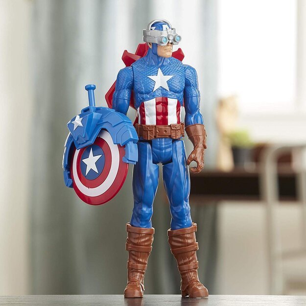 Avengers - Titan Hero - Blast Gear Captain America - 30 cm (E7374) 1